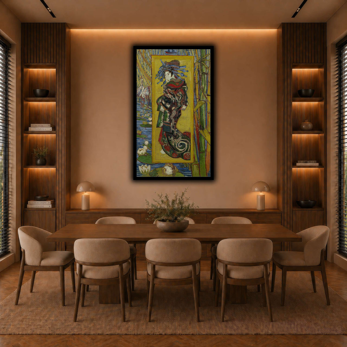 Courtisane warm-dining room