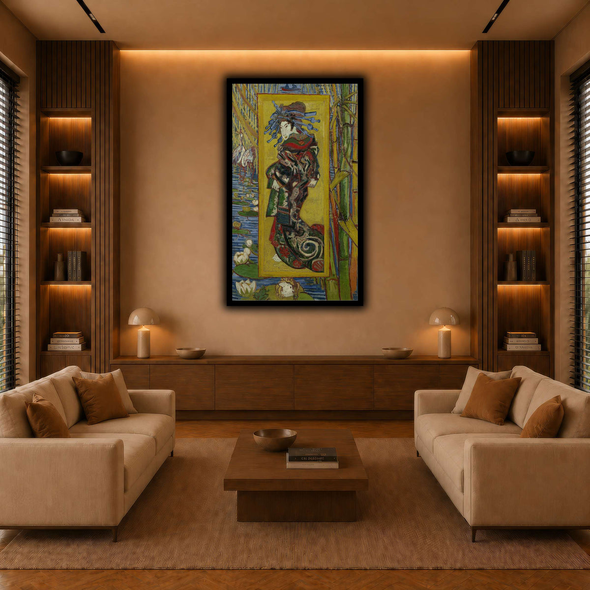 Courtisane warm-living-room
