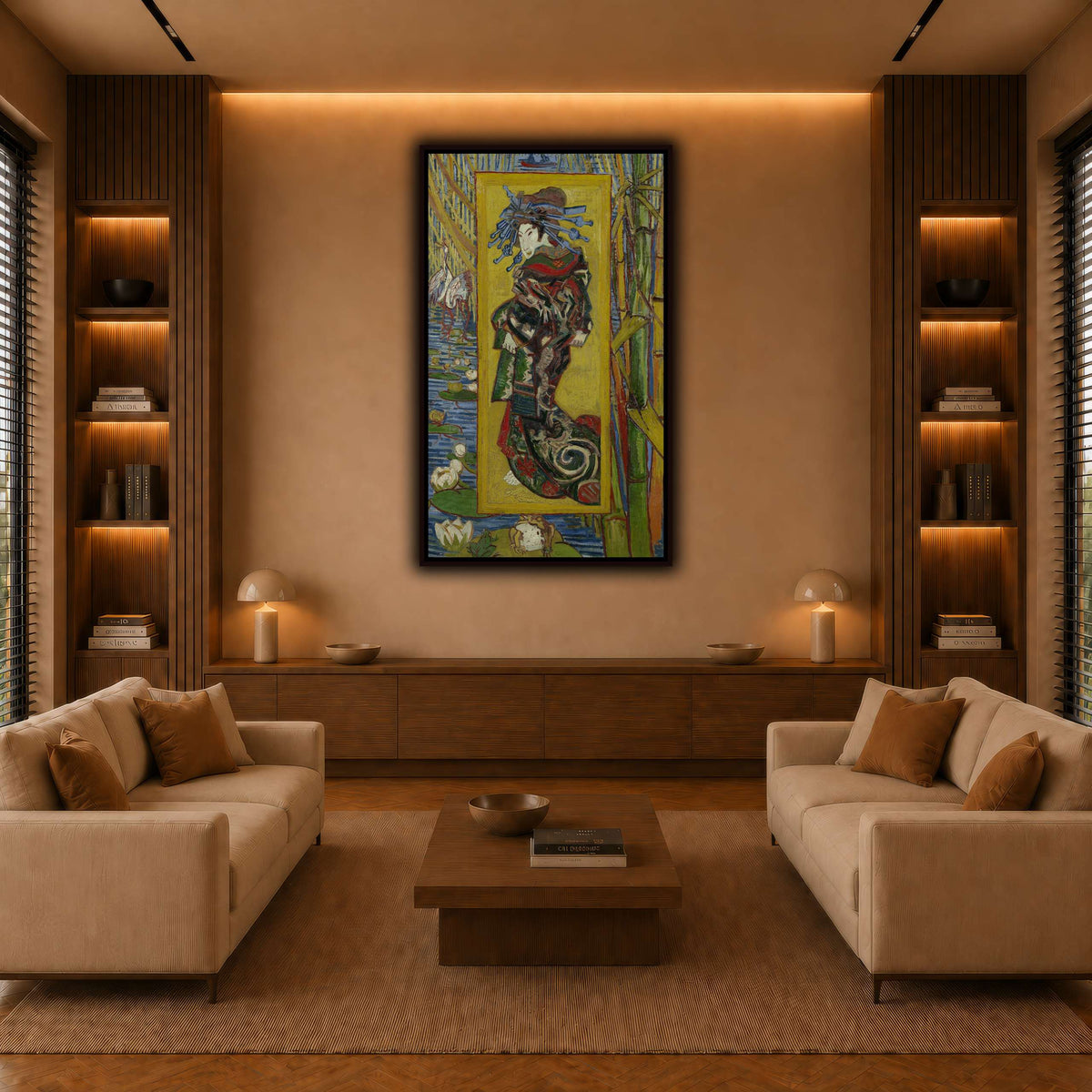 Courtisane warm-living-room