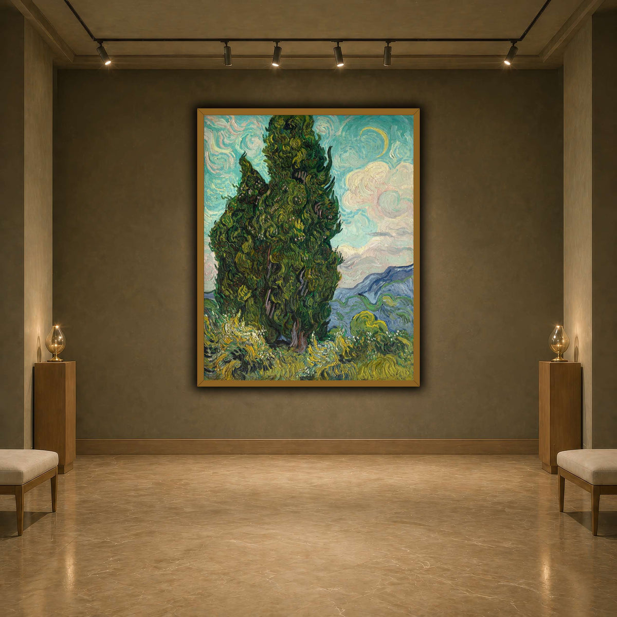 Cypresses earth-agallery