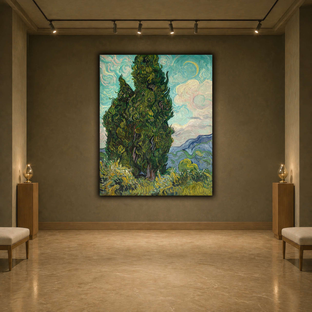 Cypresses earth-agallery