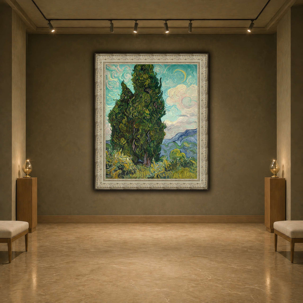 Cypresses earth-agallery