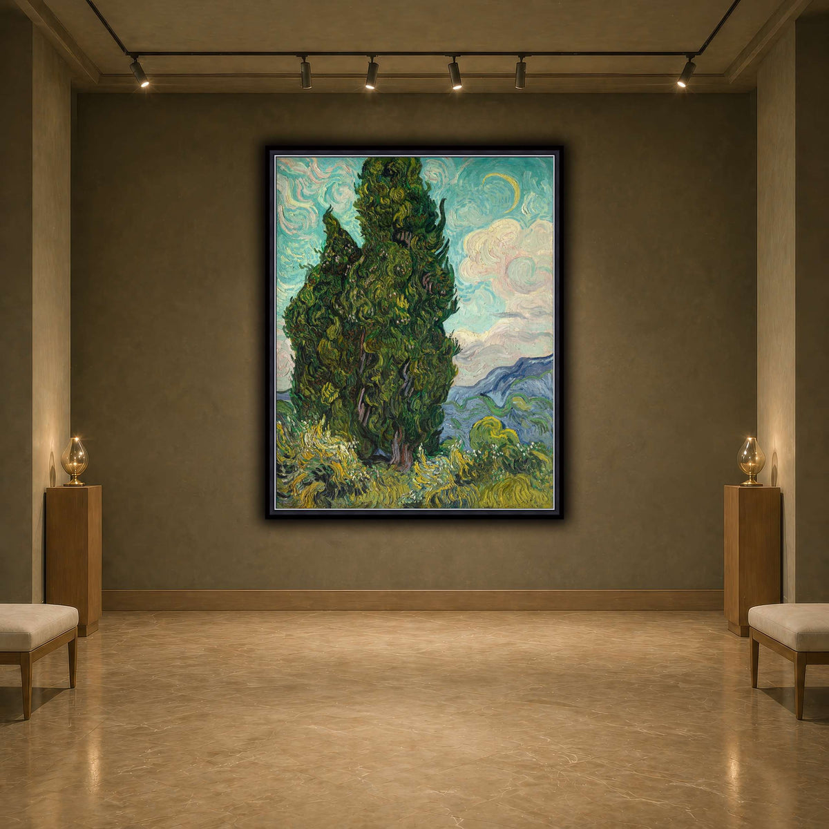 Cypresses earth-agallery