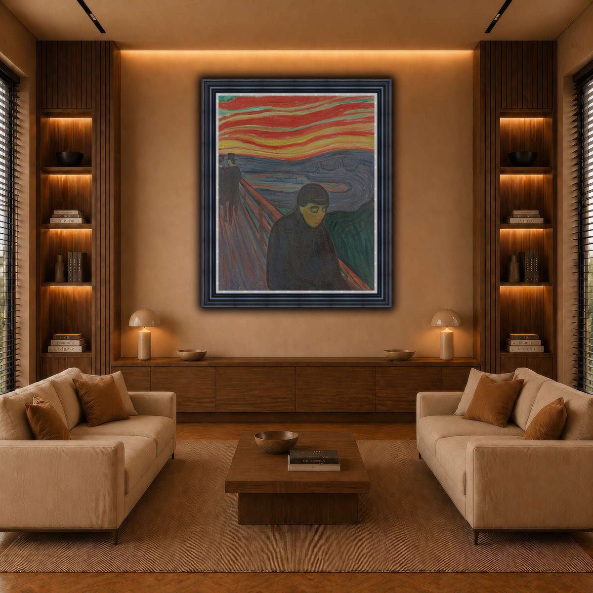 Despair_Edvard_Munch warm-living-room