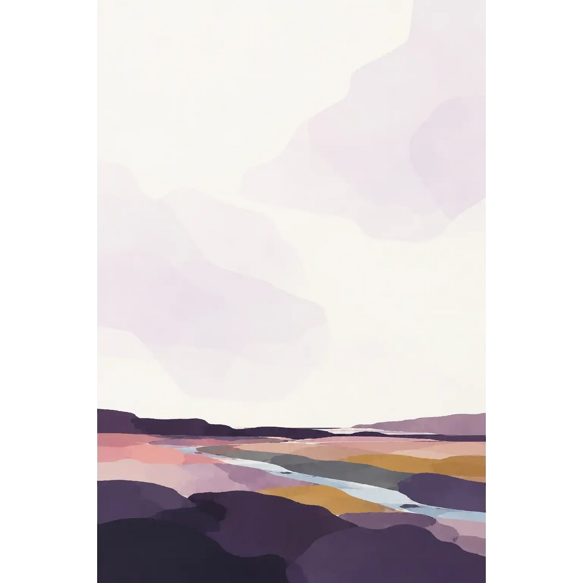 Distant violet horizon-2