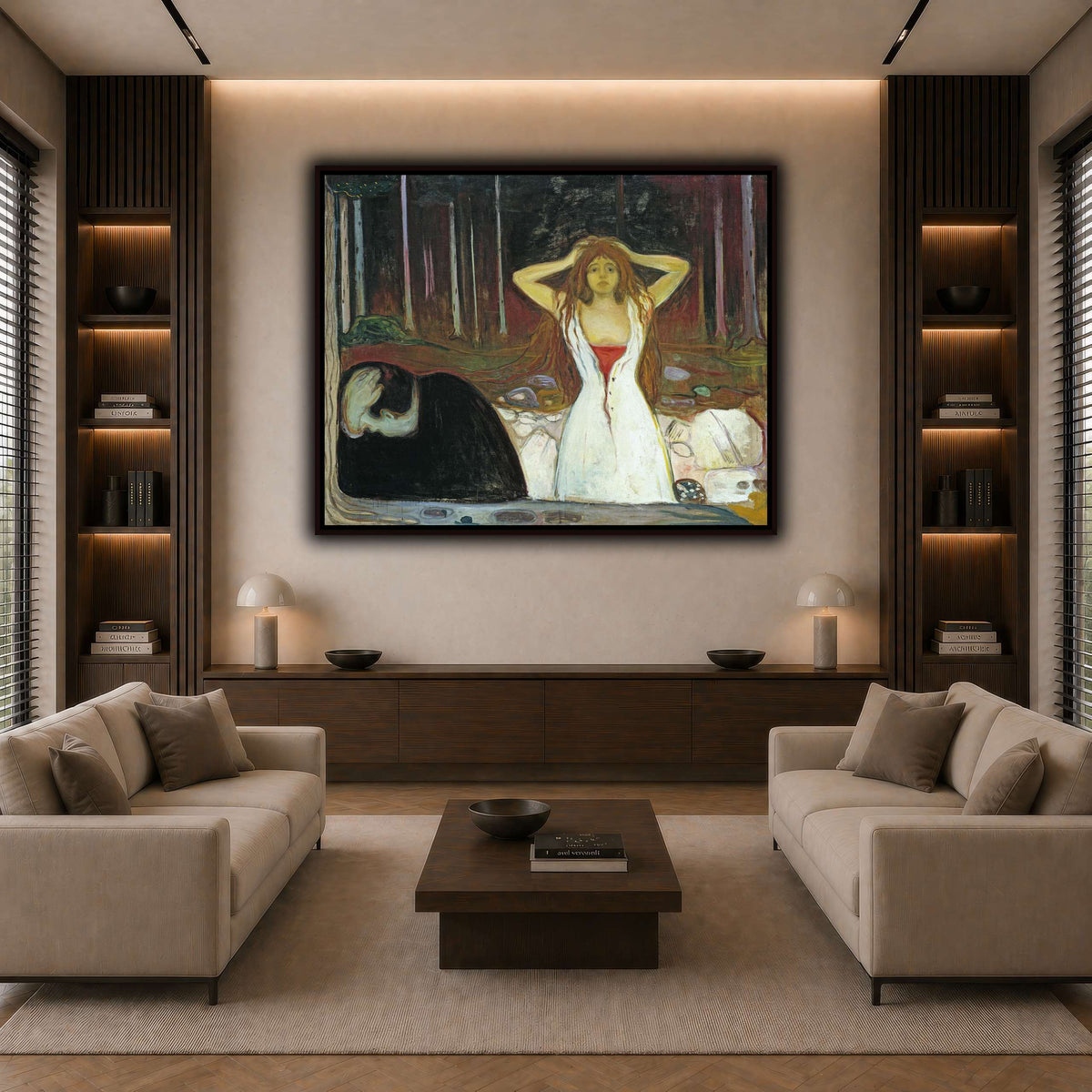 Edvard_Munch_-_Ashes dark neutral-living room