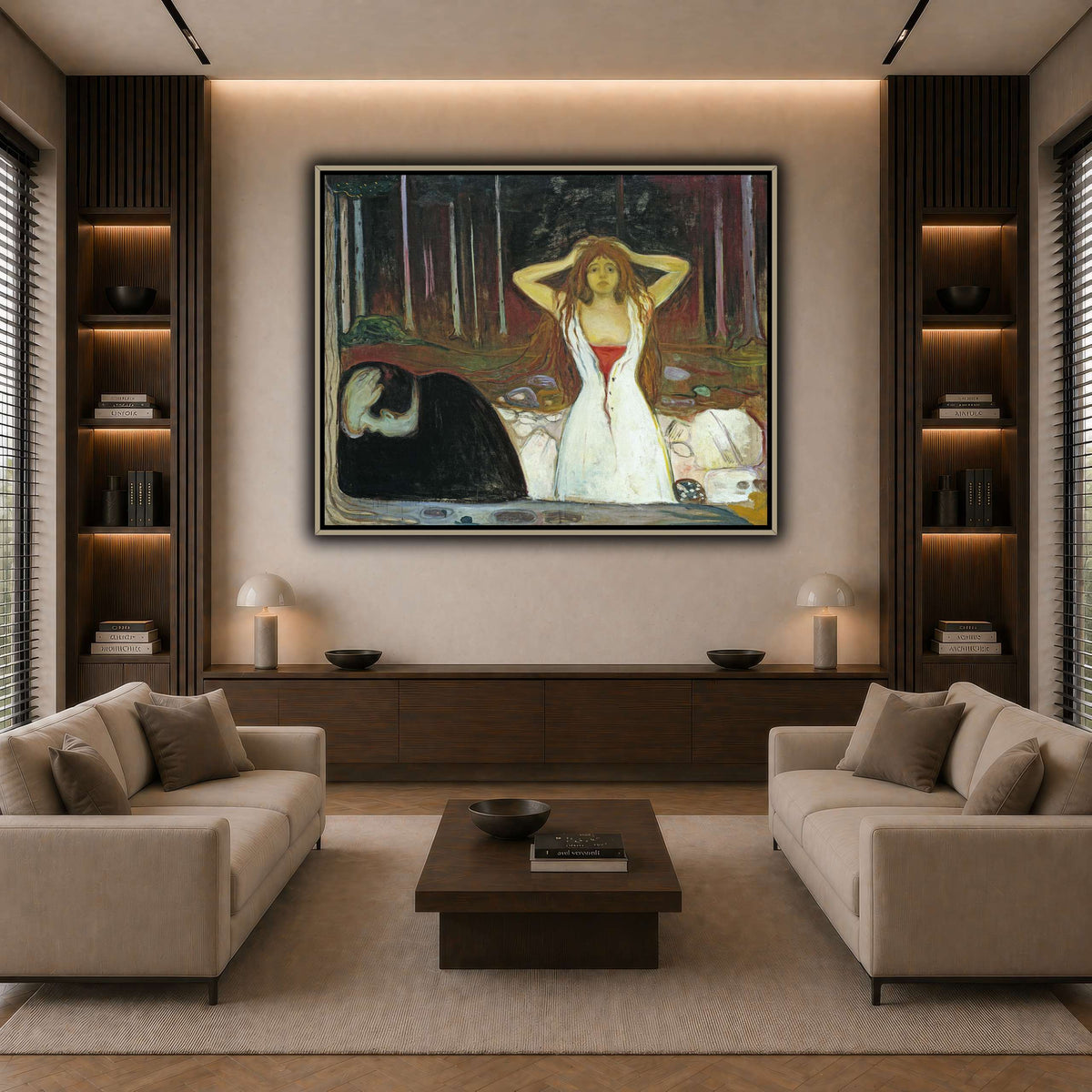 Edvard_Munch_-_Ashes dark neutral-living room
