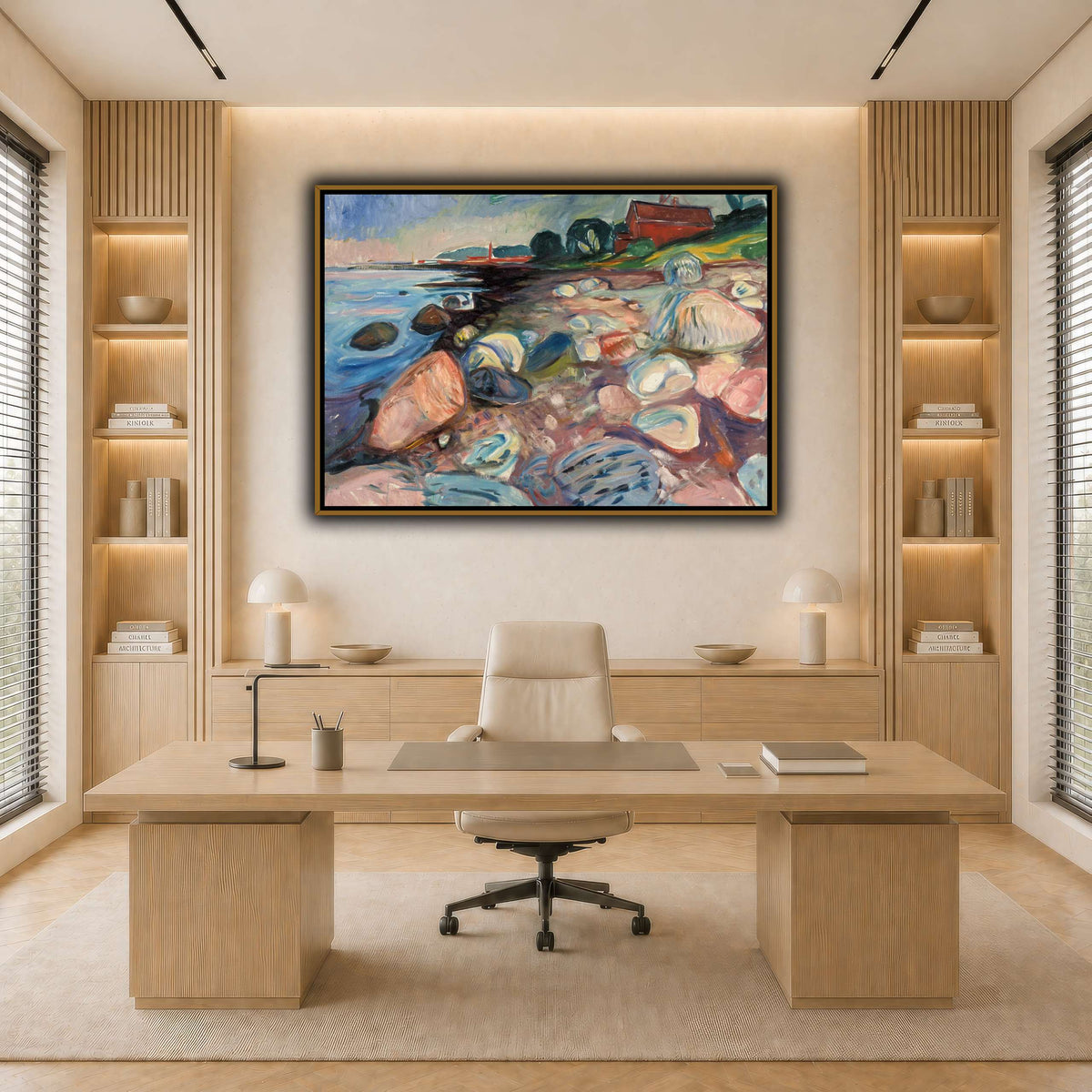 Edvard_Munch_-_Beach light neutral-office