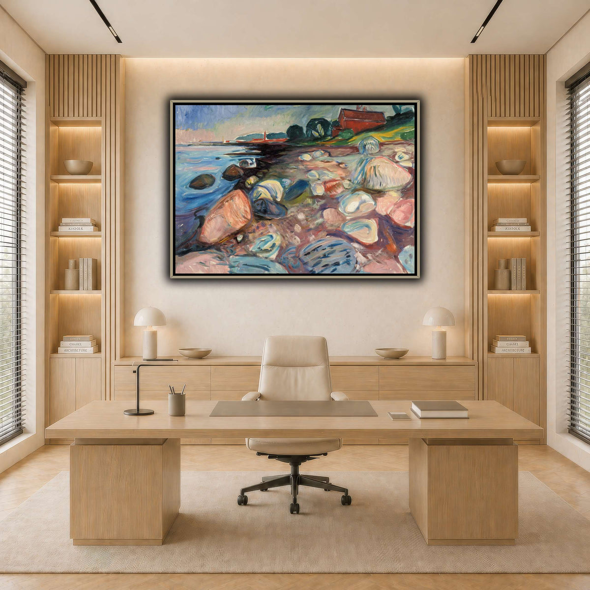 Edvard_Munch_-_Beach light neutral-office