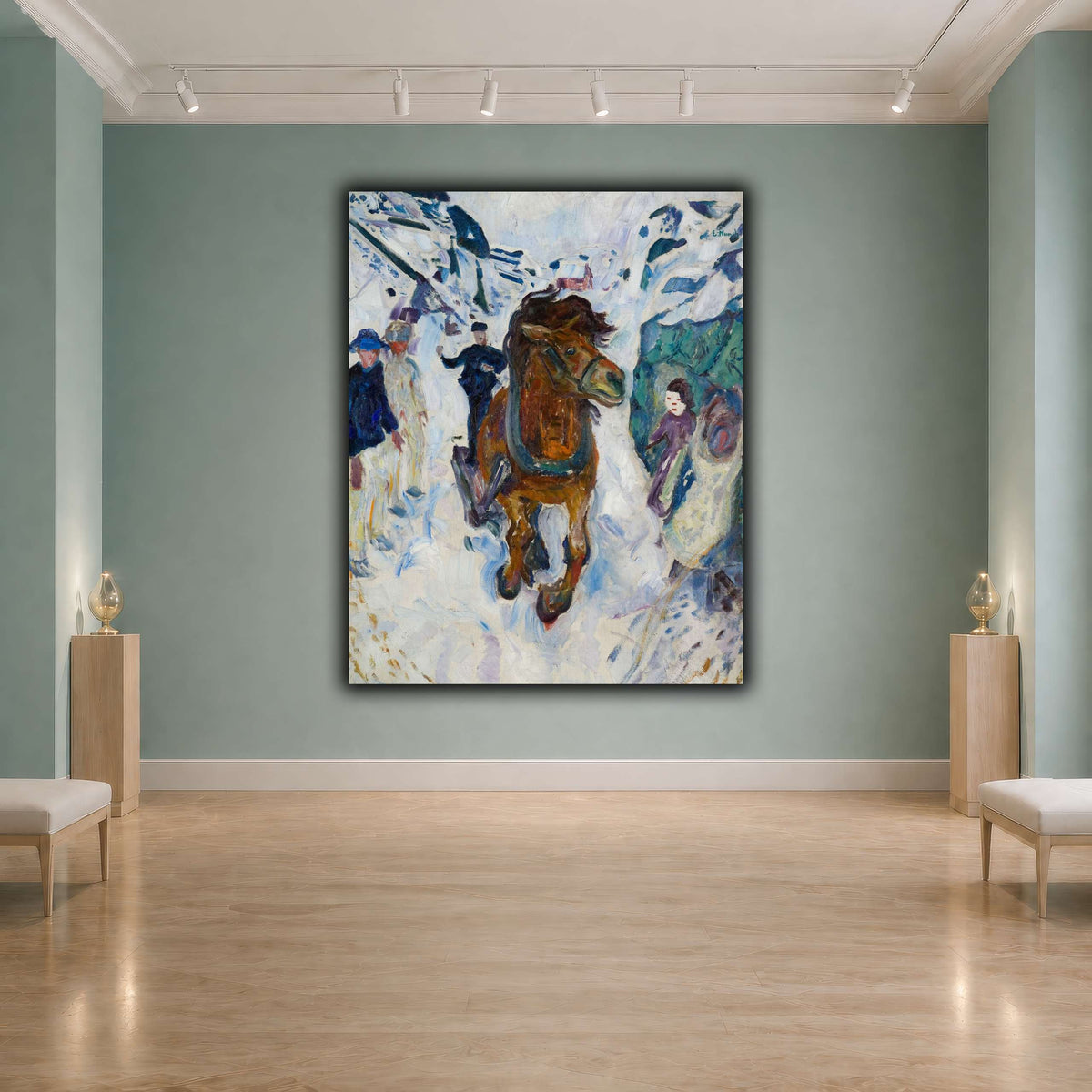 Edvard_Munch_-_Galloping_Horse cool-agallery