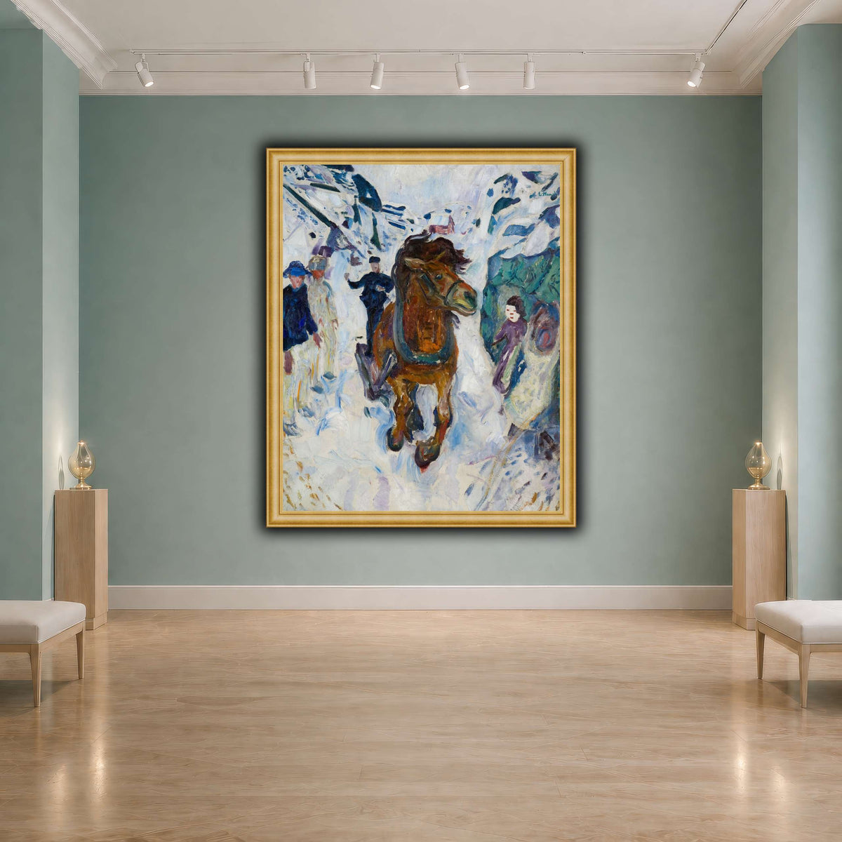 Edvard_Munch_-_Galloping_Horse cool-agallery