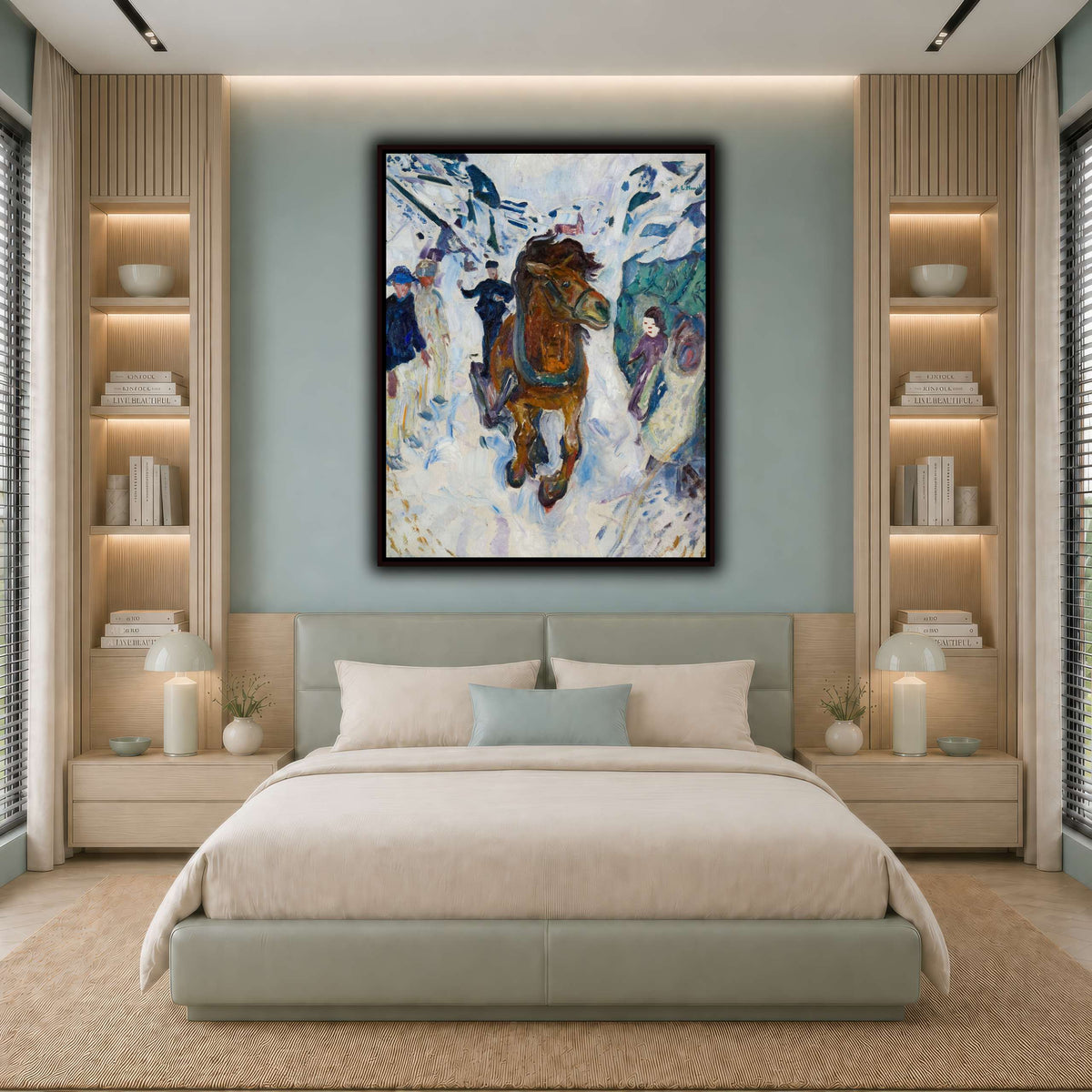 Edvard_Munch_-_Galloping_Horse cool-bedroom