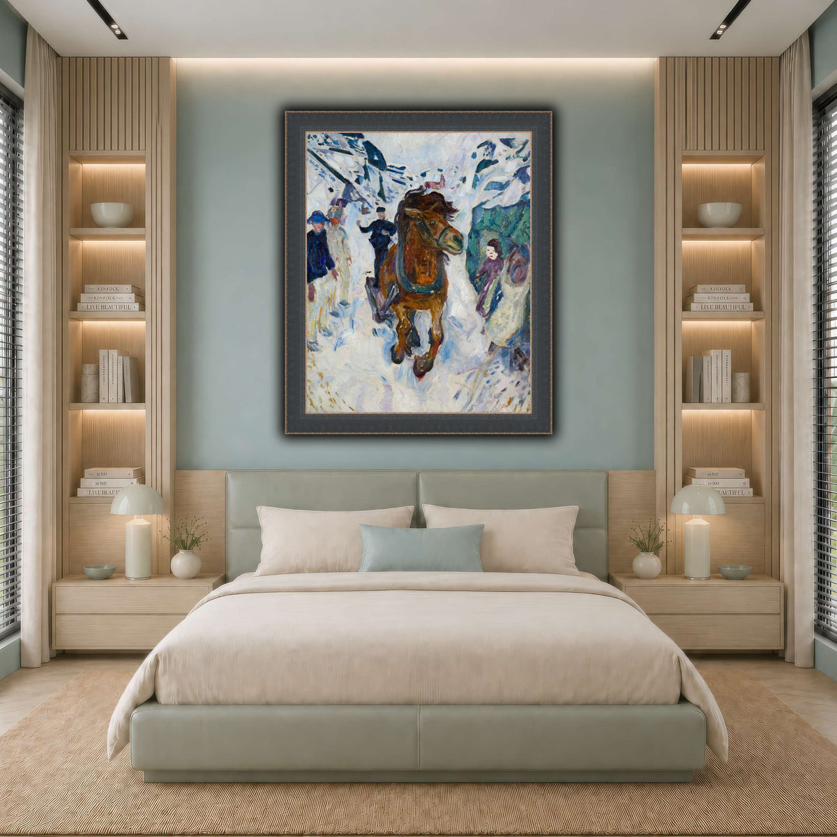Edvard_Munch_-_Galloping_Horse cool-bedroom