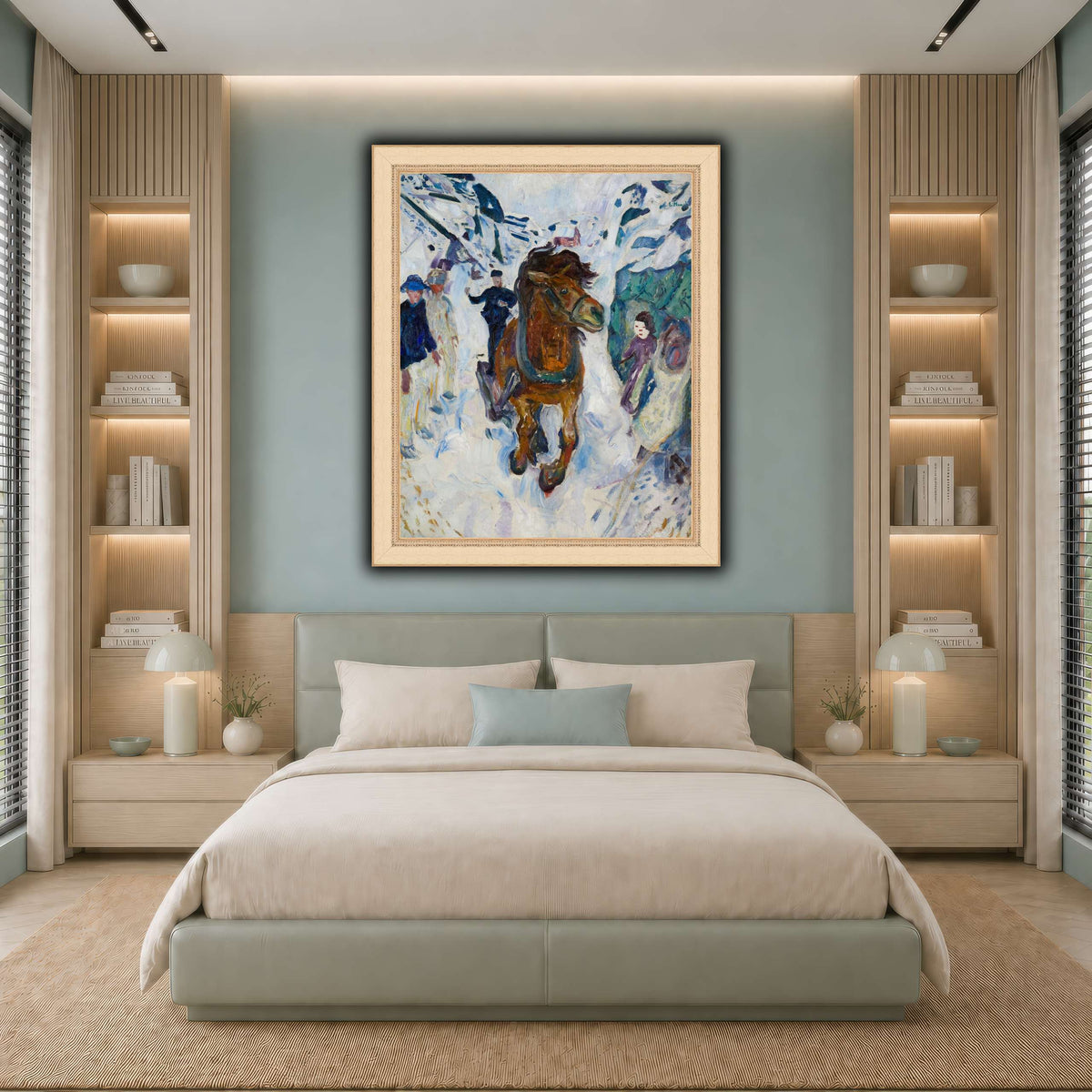 Edvard_Munch_-_Galloping_Horse cool-bedroom