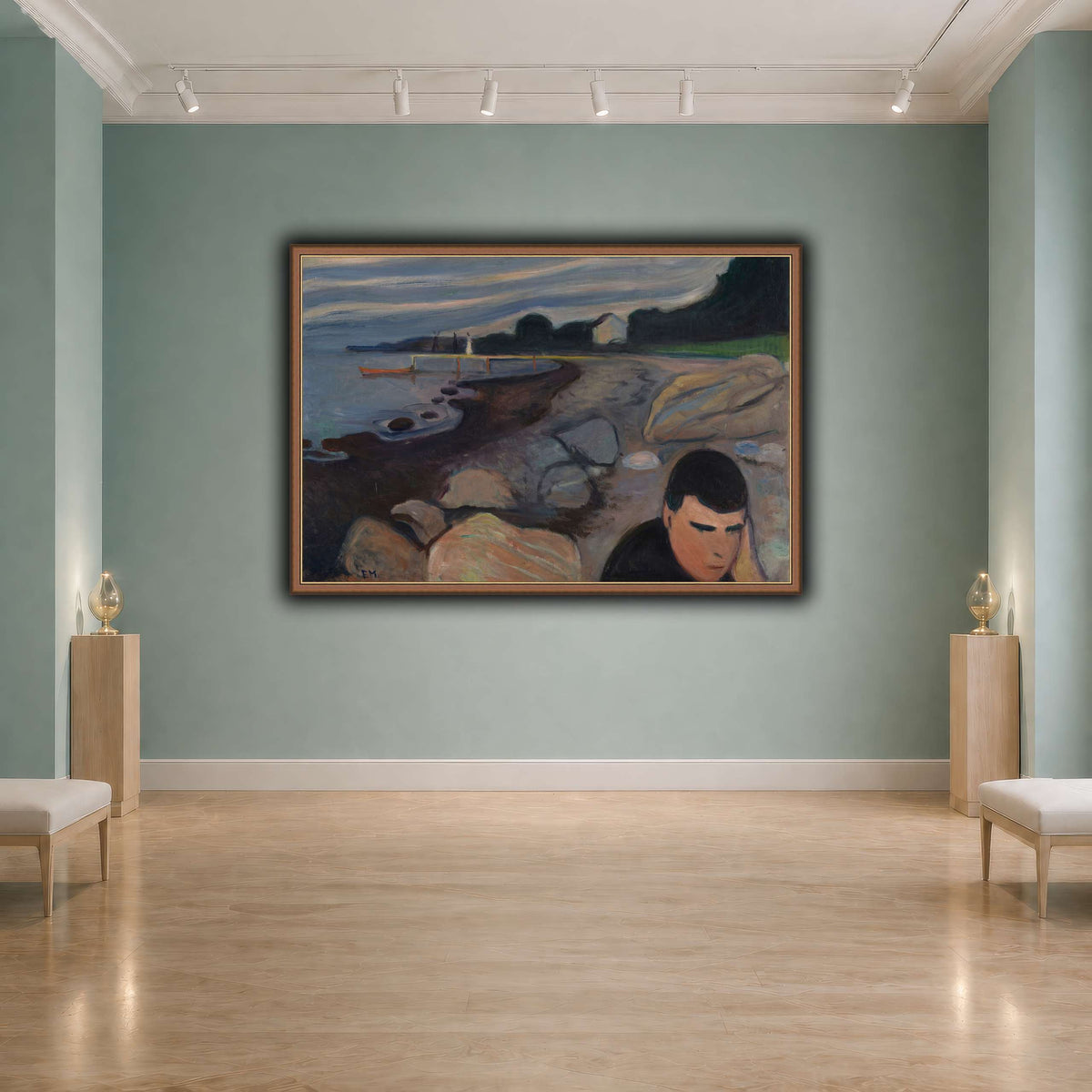 Edvard_Munch_-_Melancholy cool-agallery