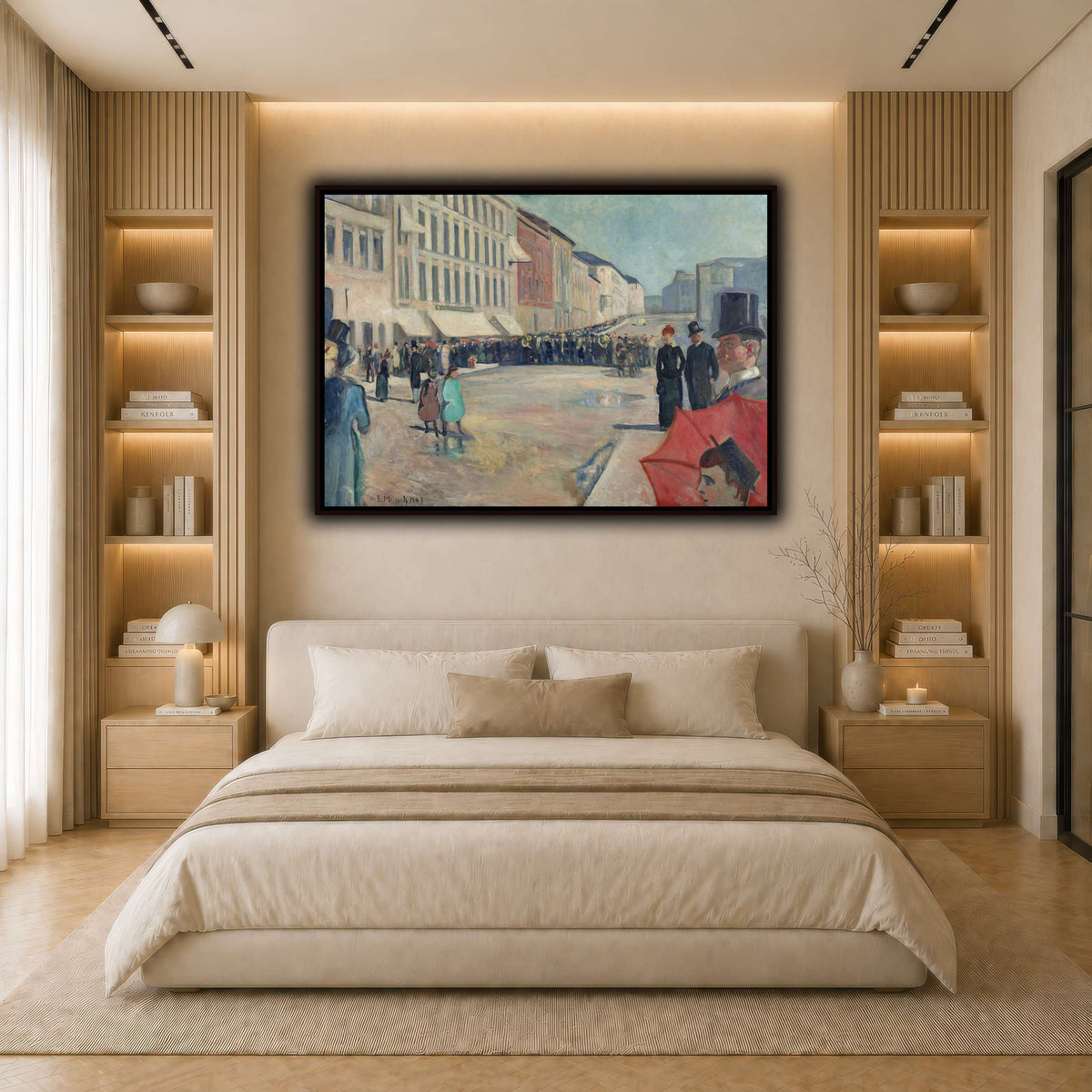 Edvard_Munch_-_Music_on_the_Karl_Johan_Street light neutral- bedroom