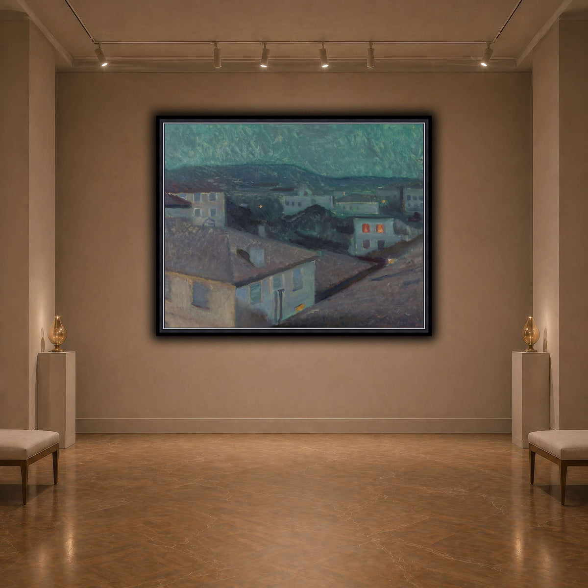 Edvard_Munch_-_Night_in_Nice dark neutral-agallery