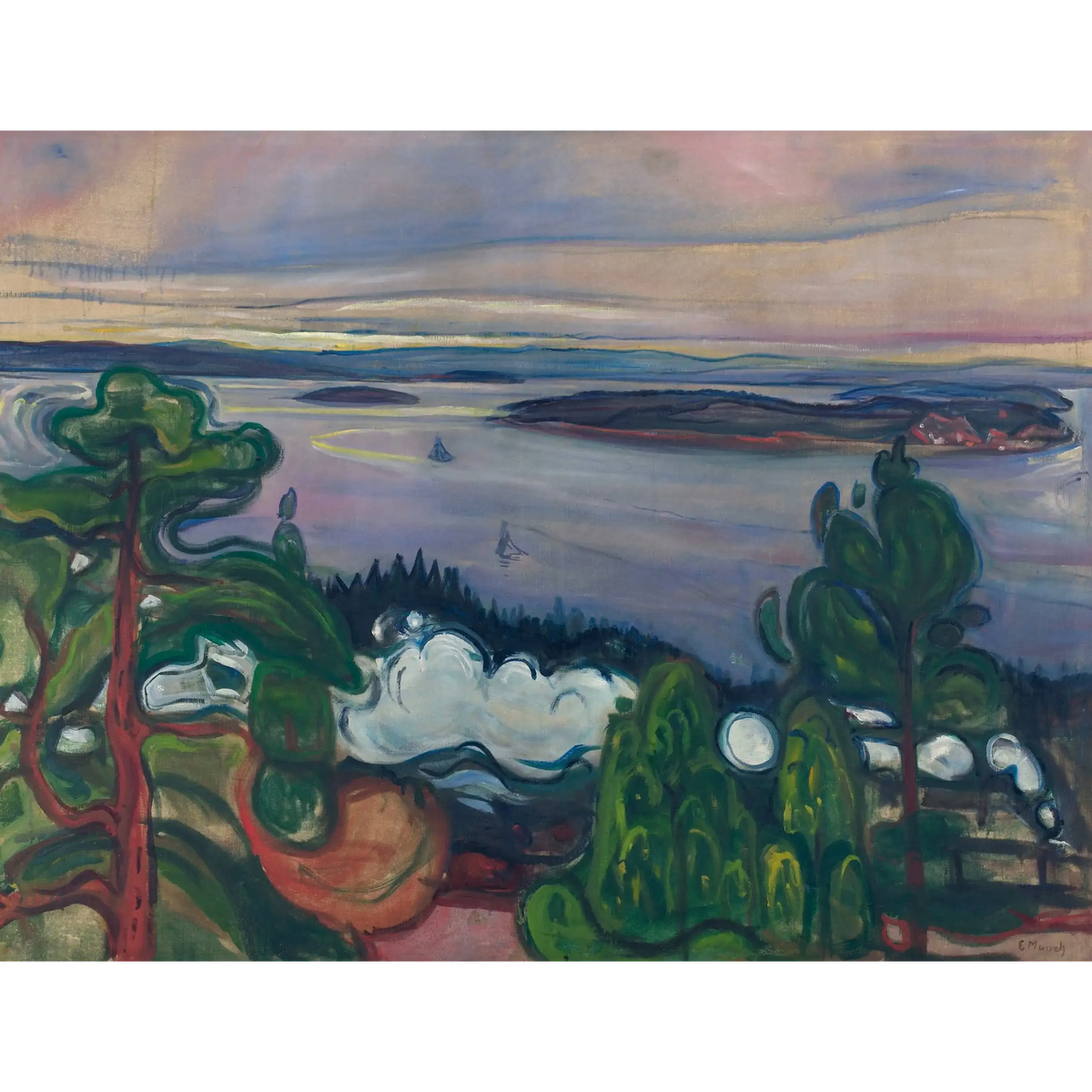 Edvard_Munch_-_Train_Smoke