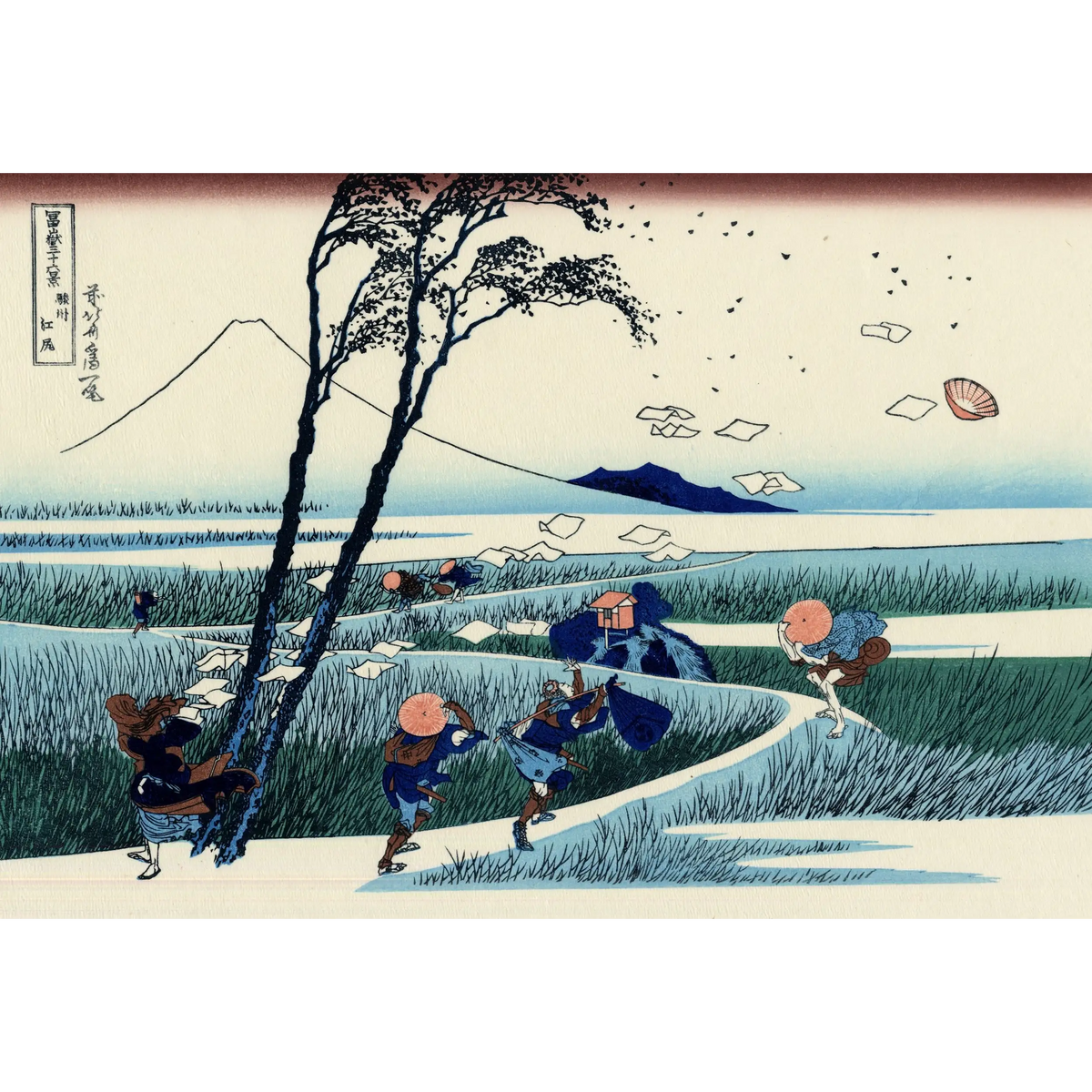 Ejiri_in_the_Suruga_province_Katsushika Hokusai