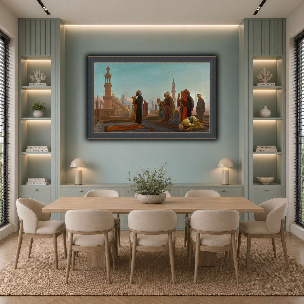 Evening_Prayer,_Cairo_Jean-Léon_Gérôme cool-dining