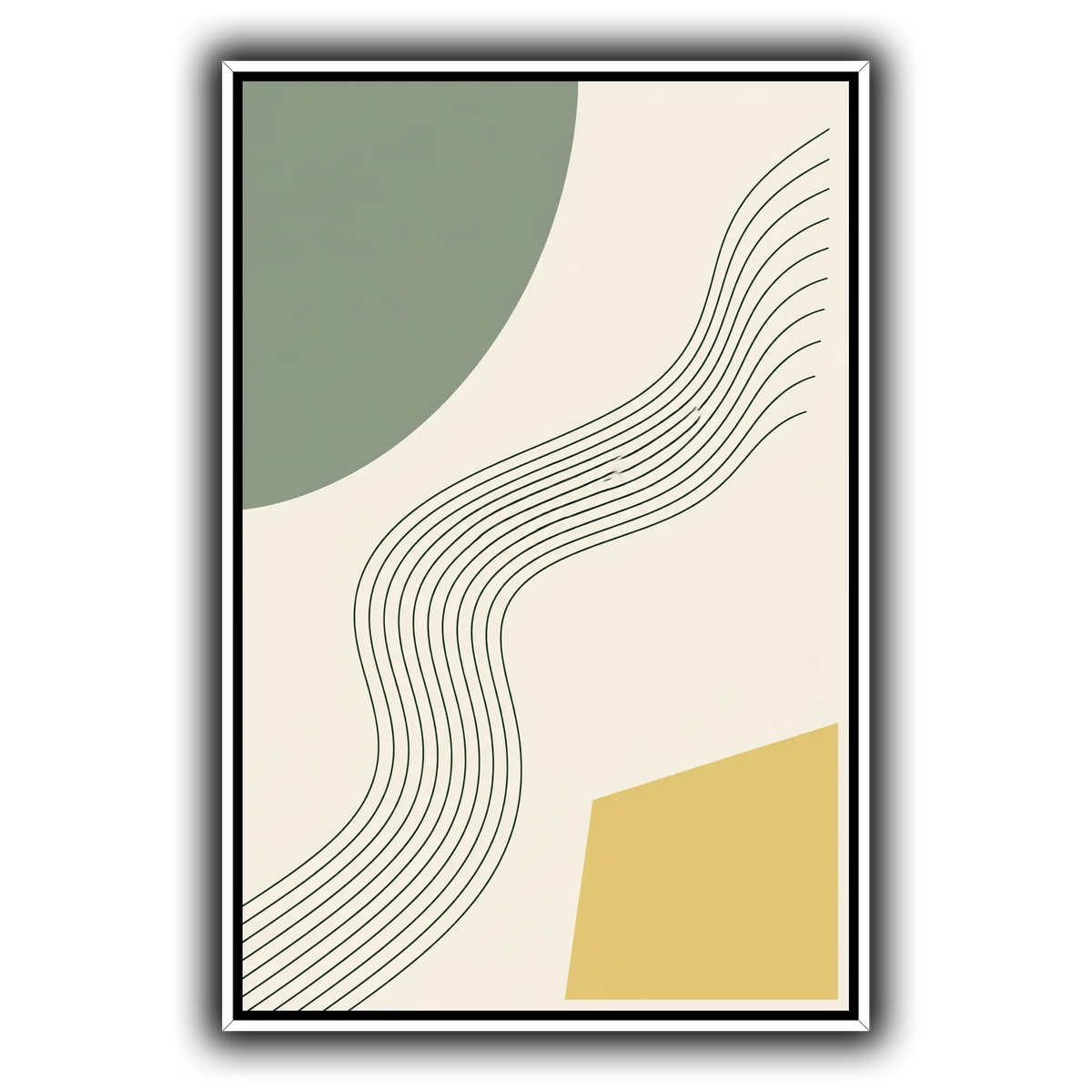 Evergreen flow in sage and gold-5