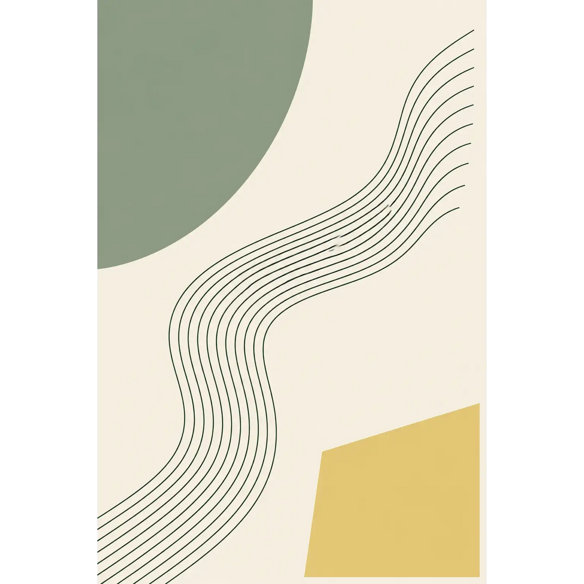 Evergreen flow in sage and gold-5