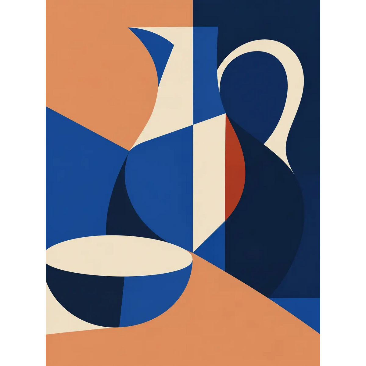 Fragmented Cobalt Still Life-6