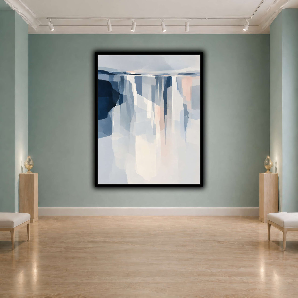 Fragmented Silver Horizon-6 cool-agallery