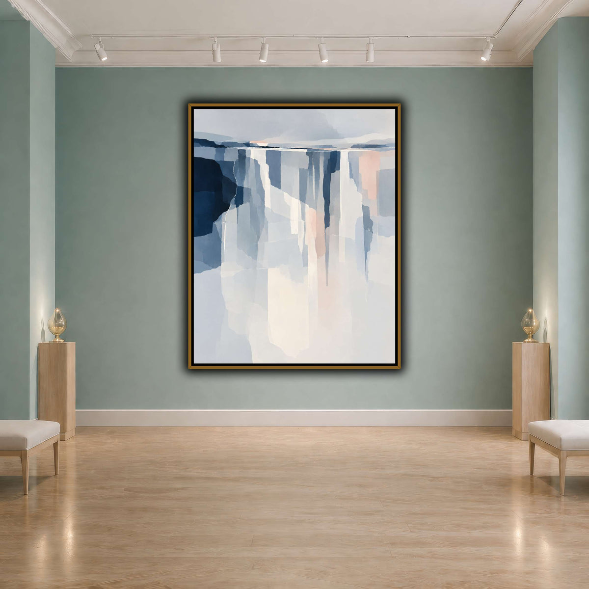 Fragmented Silver Horizon-6 cool-agallery