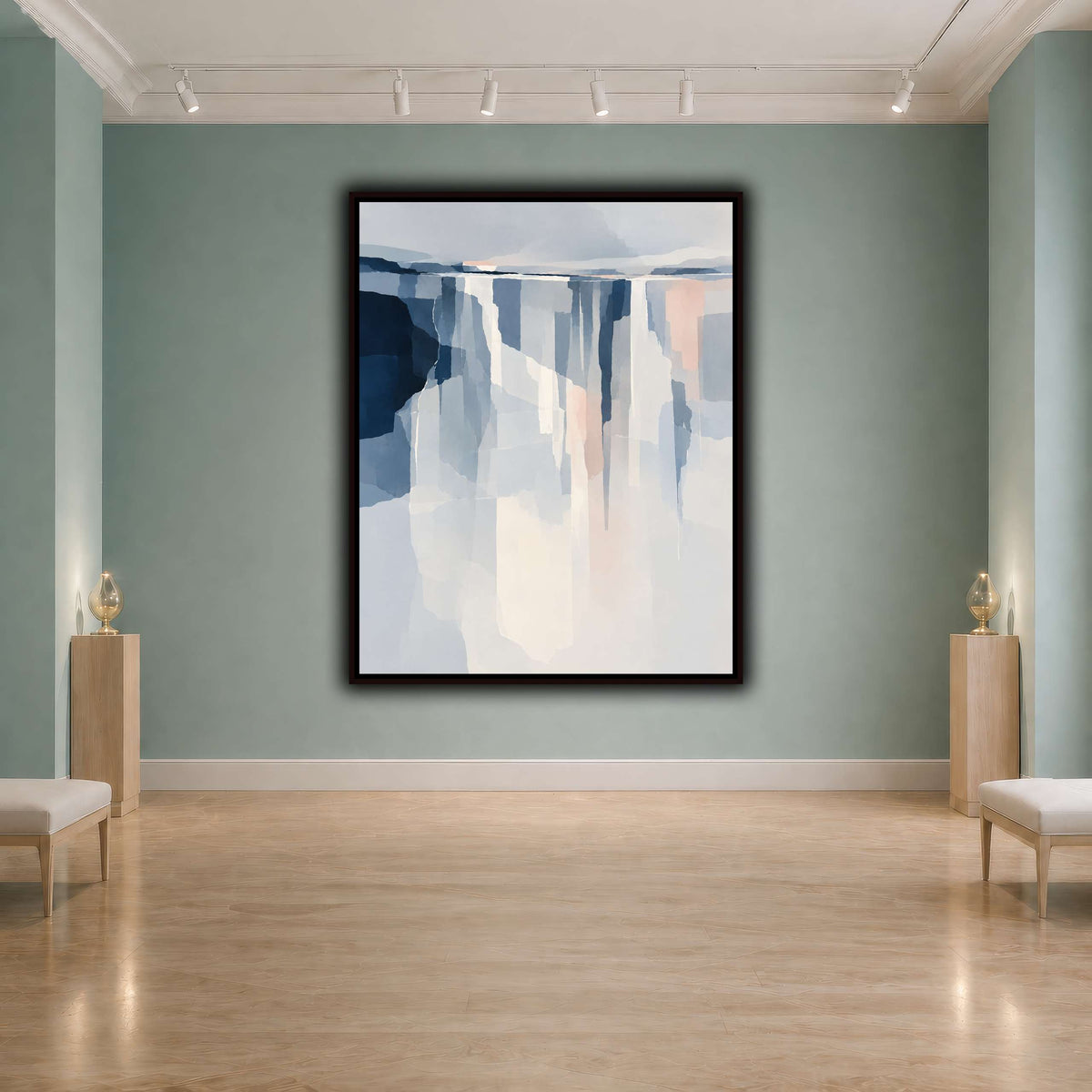 Fragmented Silver Horizon-6 cool-agallery