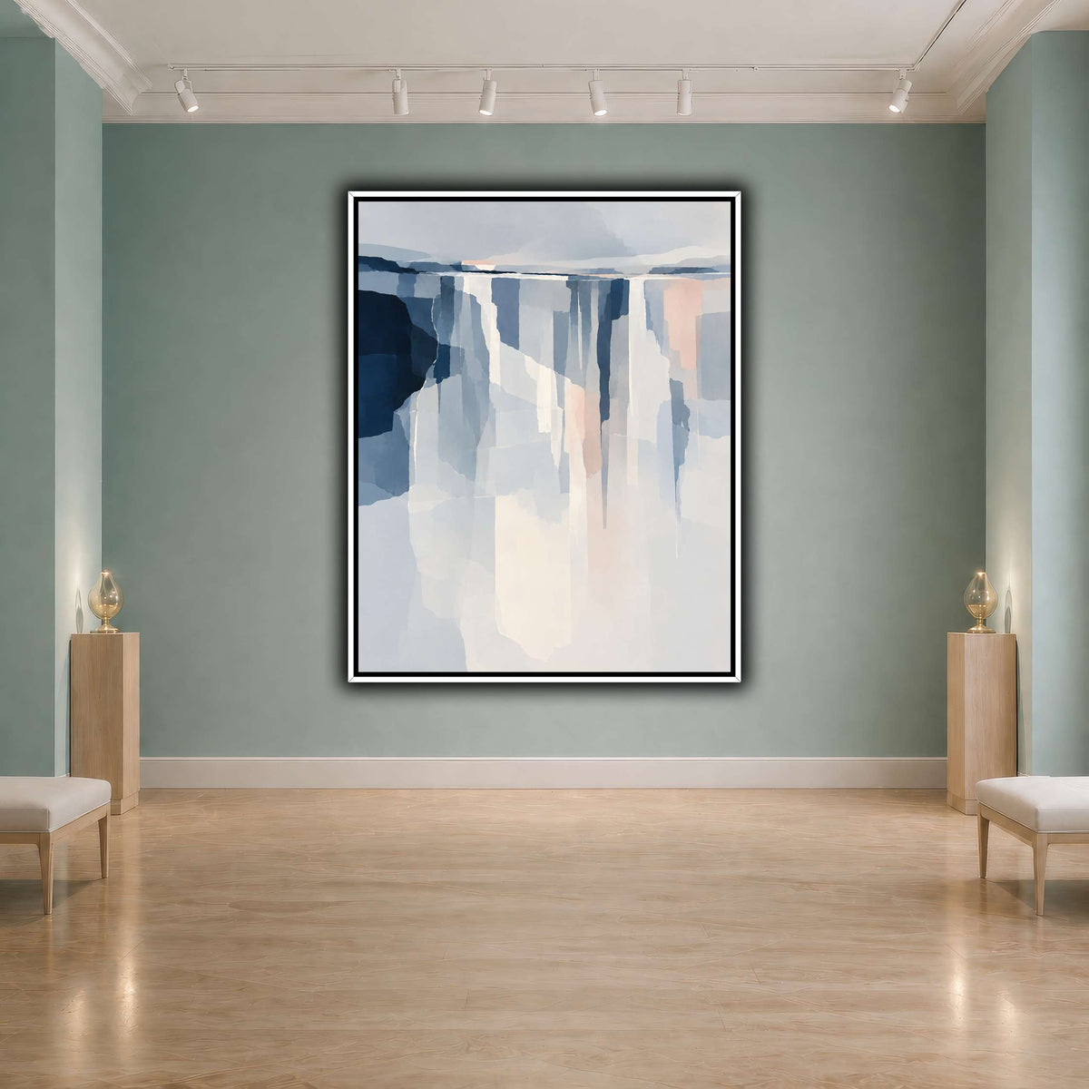 Fragmented Silver Horizon-6 cool-agallery