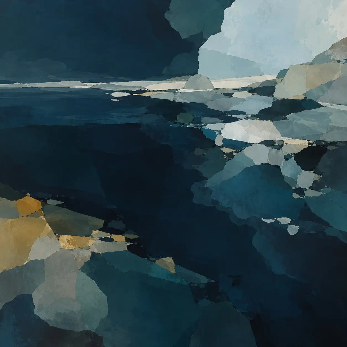 Fragmented coast in deep blue-6