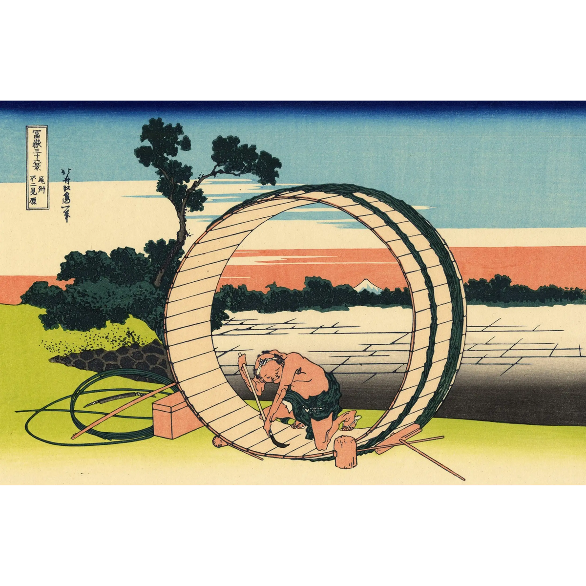 Fujimi_Fuji_view_field_in_the_Owari_province_Katsushika Hokusai
