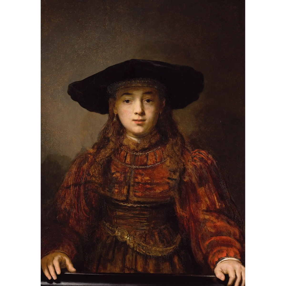 Girl_in_a_Picture_Frame_Rembrandt-van-Rijn