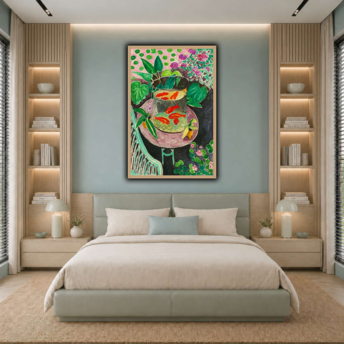 Goldfish_Henri_Matisse cool-bedroom