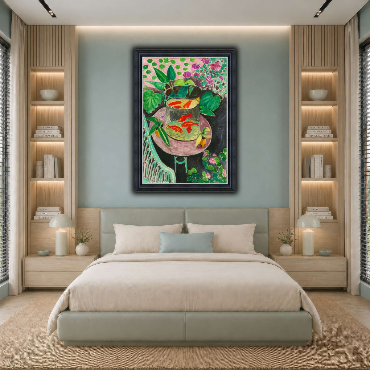 Goldfish_Henri_Matisse cool-bedroom