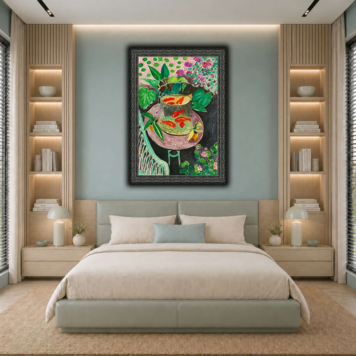 Goldfish_Henri_Matisse cool-bedroom