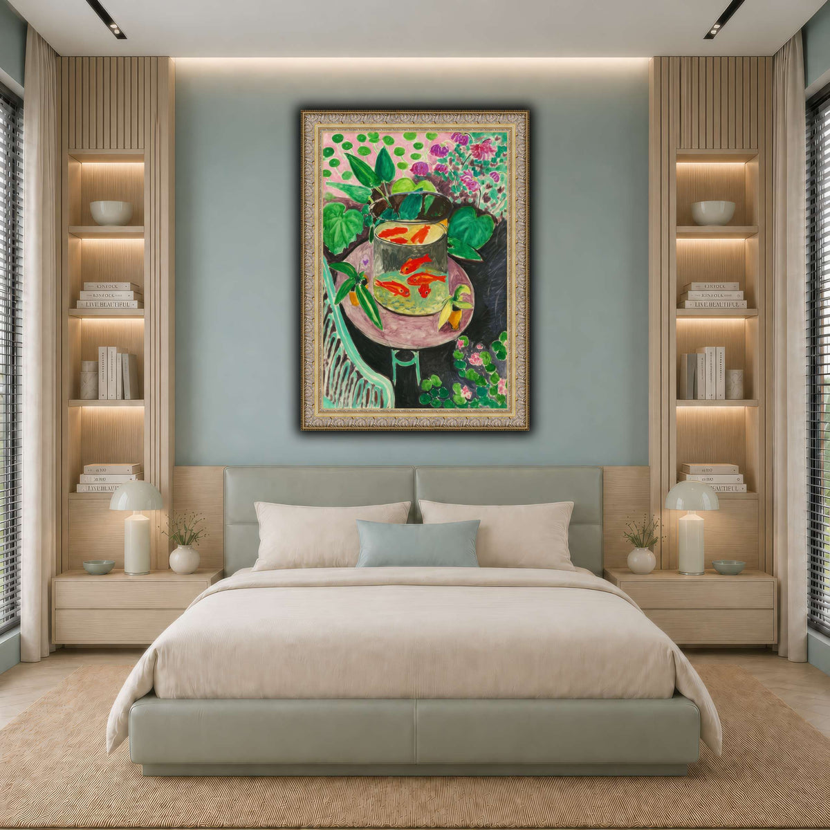 Goldfish_Henri_Matisse cool-bedroom