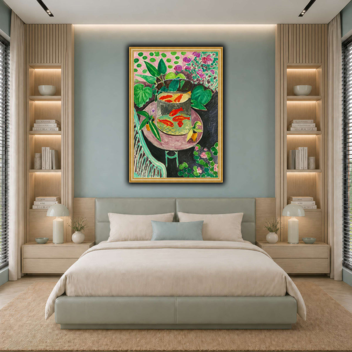 Goldfish_Henri_Matisse cool-bedroom