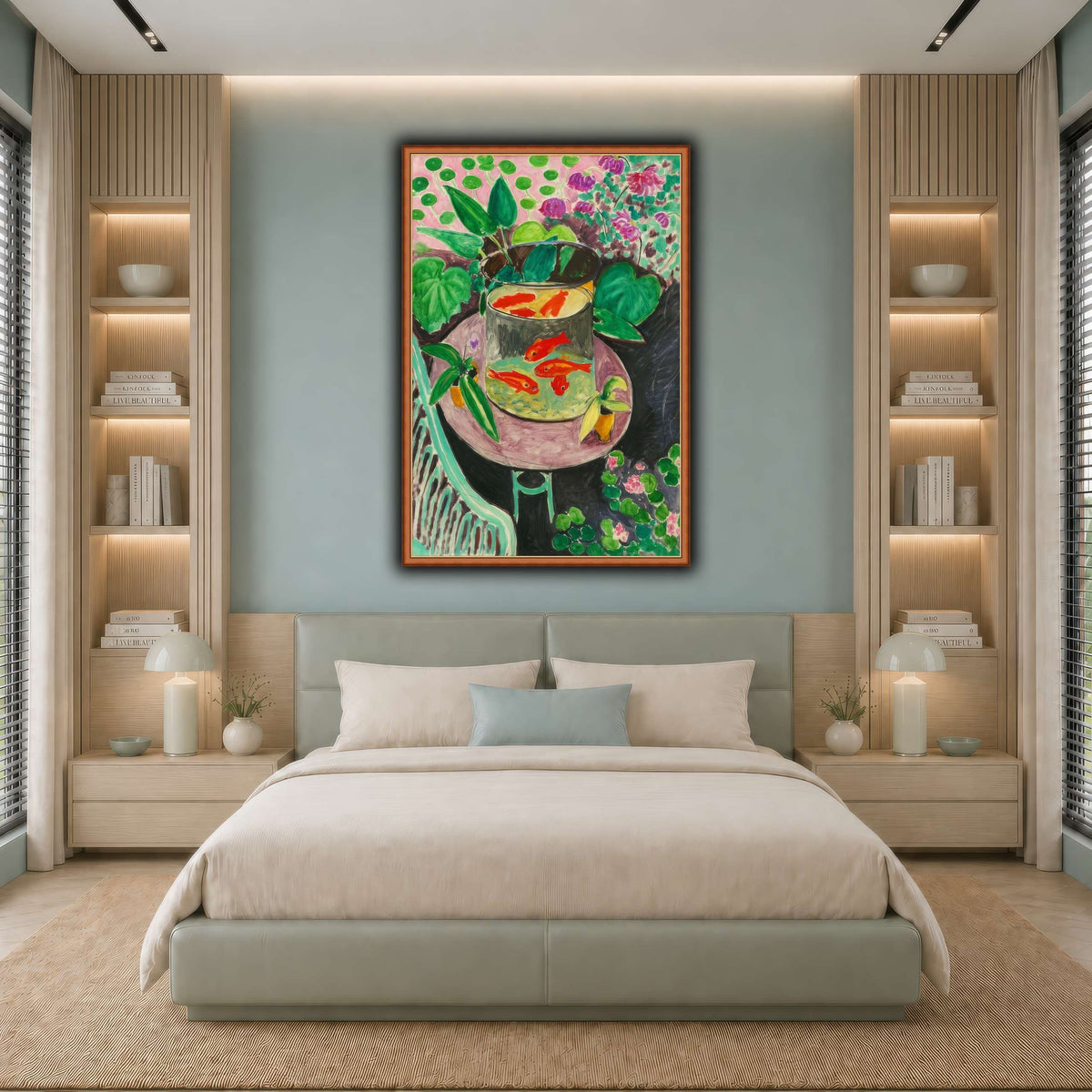 Goldfish_Henri_Matisse cool-bedroom