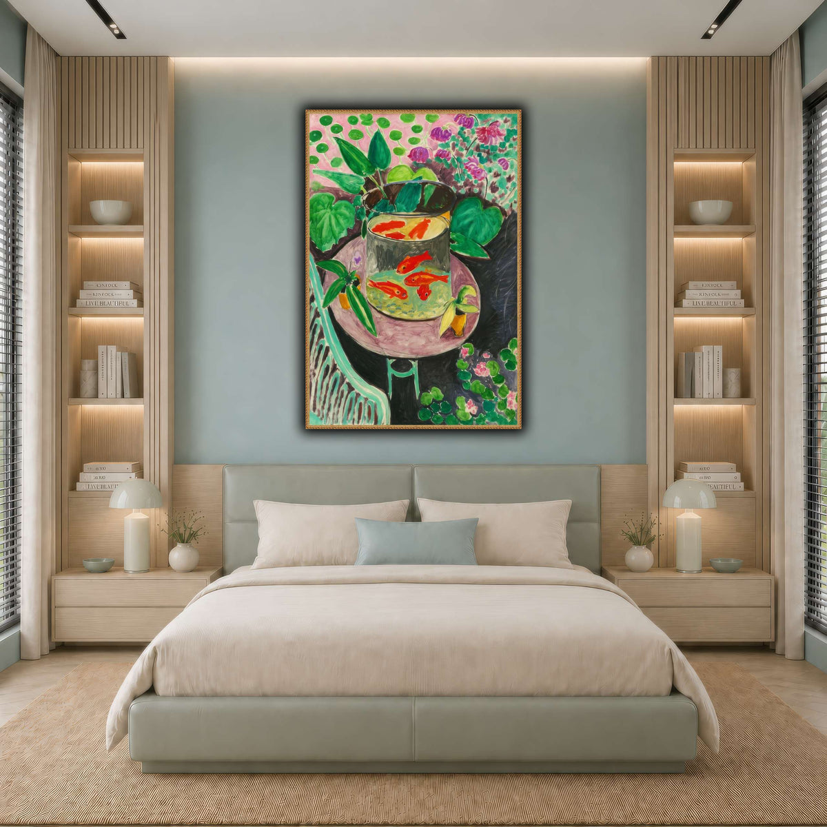 Goldfish_Henri_Matisse cool-bedroom