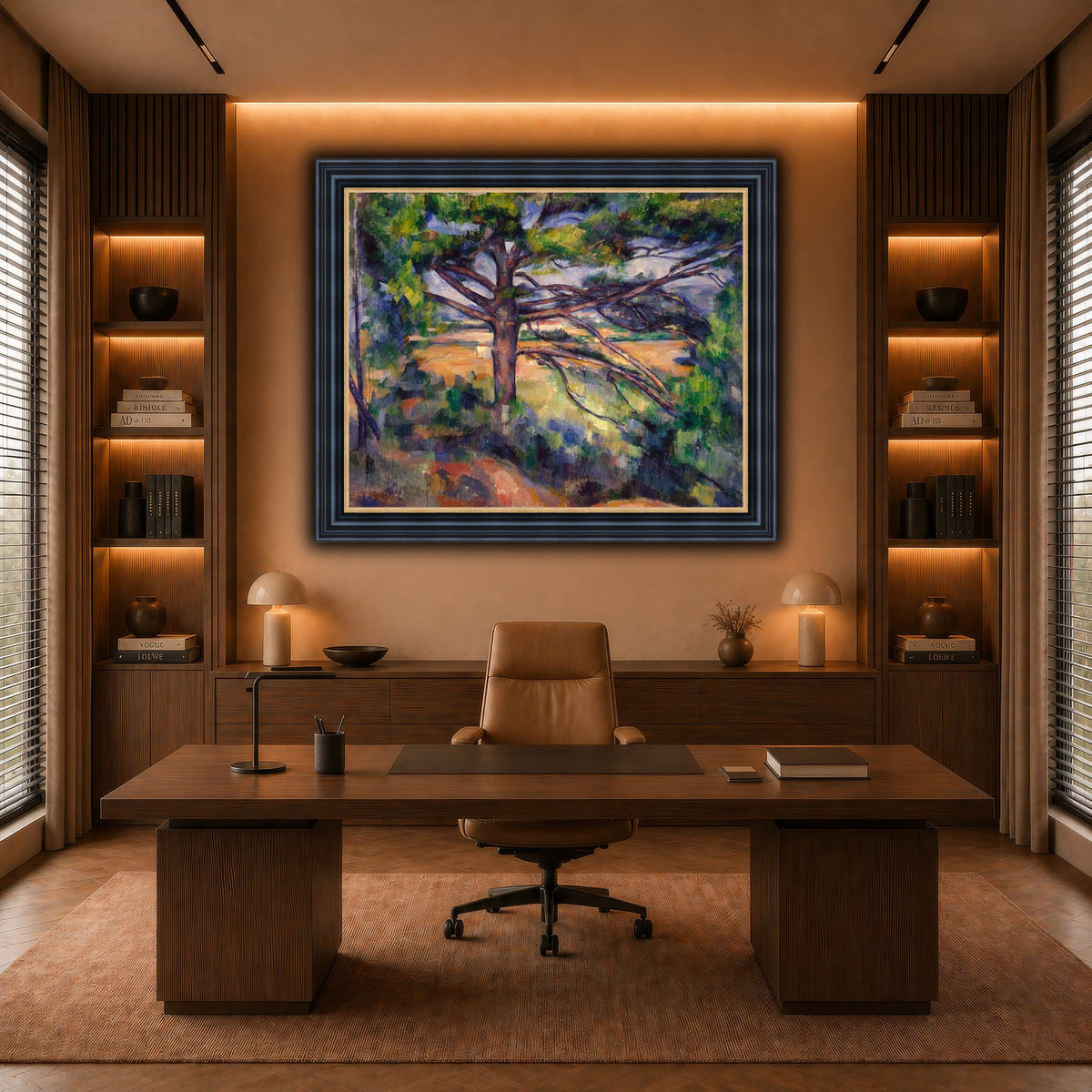 Grand_pin_et_terres_rouges_Paul_Cezanne warm-office