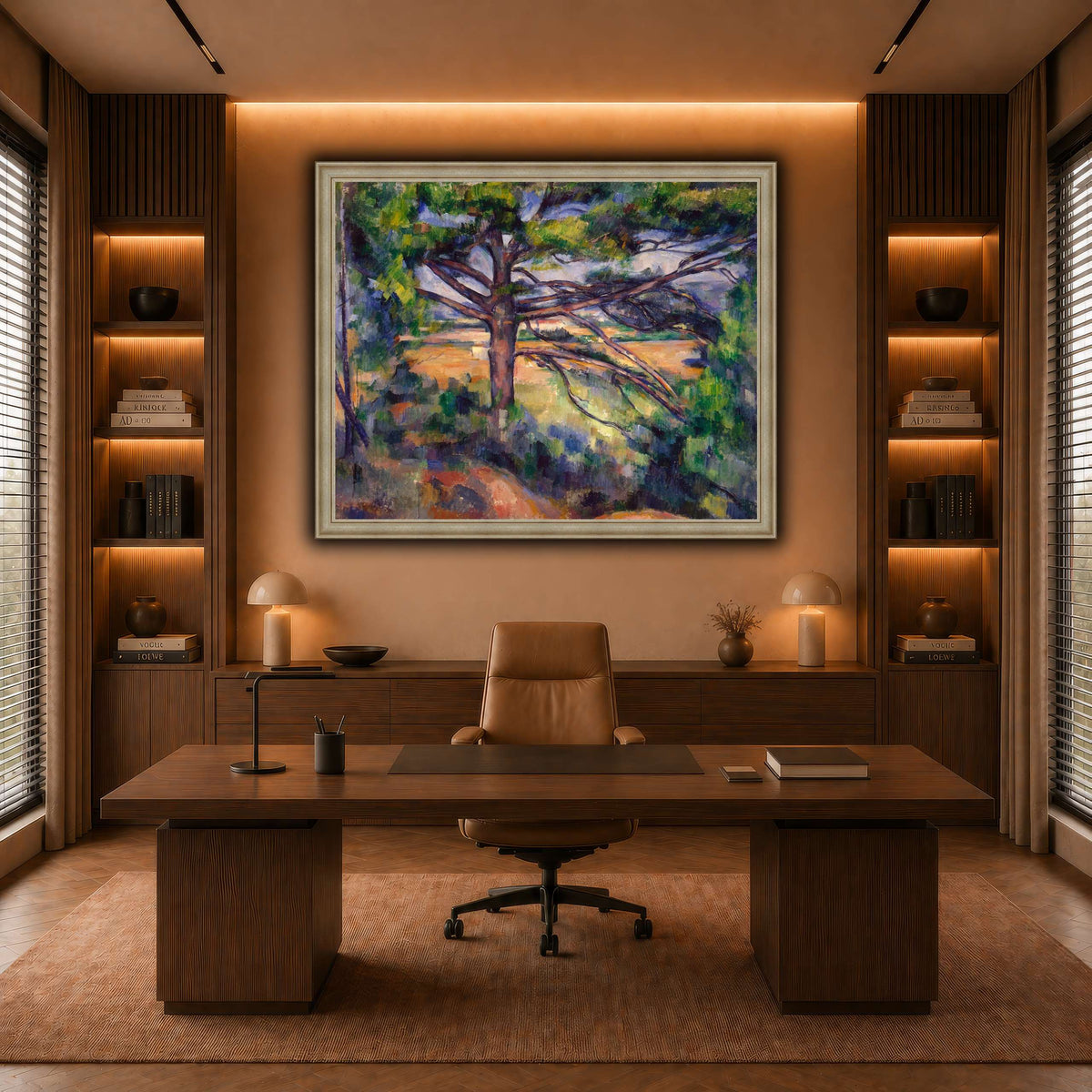Grand_pin_et_terres_rouges_Paul_Cezanne warm-office