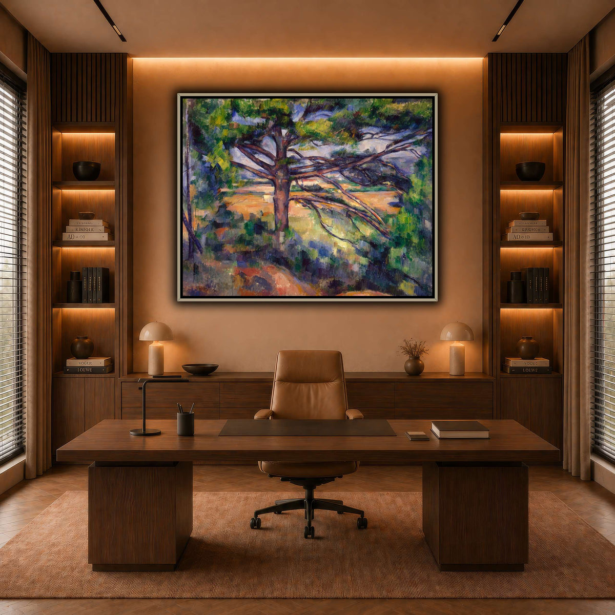 Grand_pin_et_terres_rouges_Paul_Cezanne warm-office