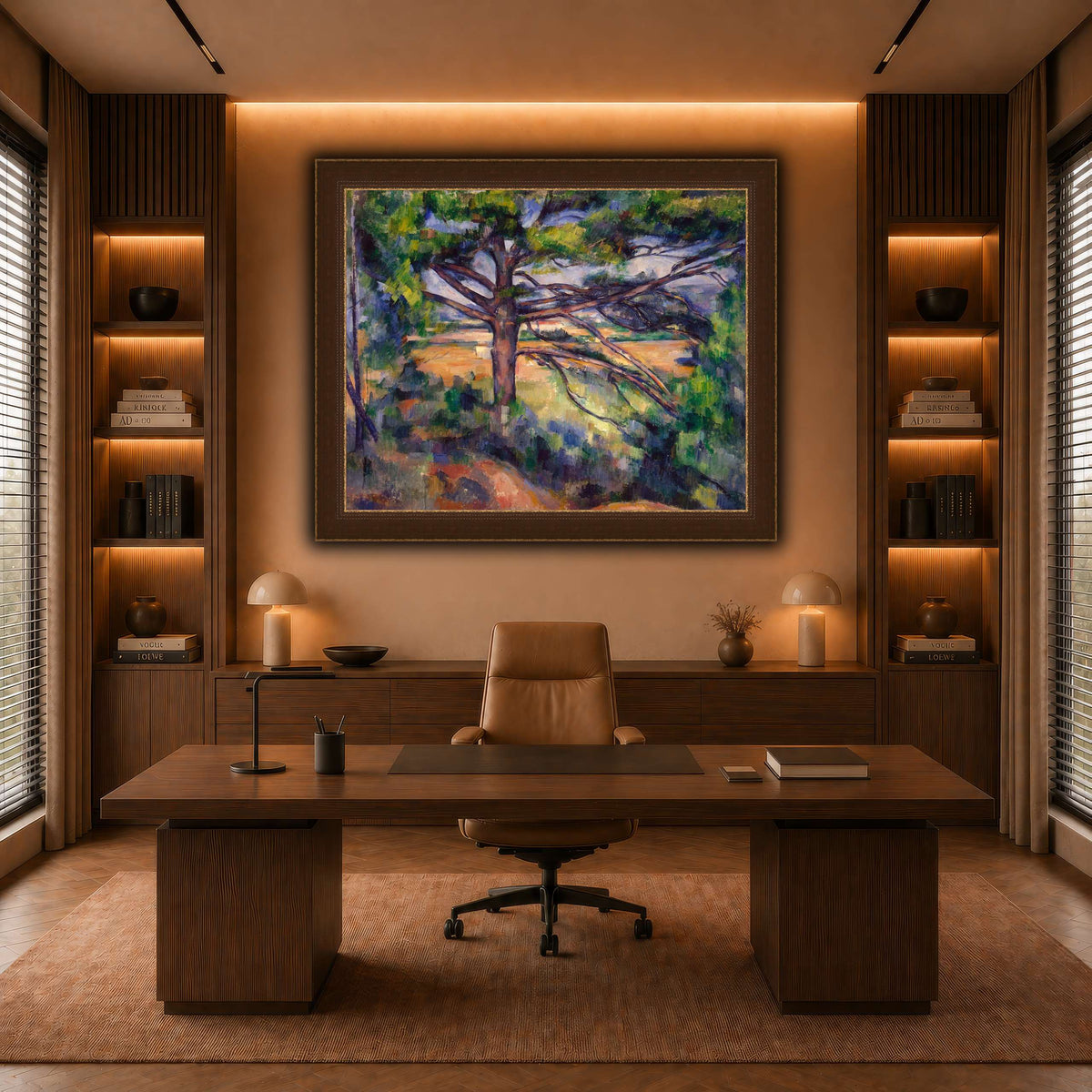 Grand_pin_et_terres_rouges_Paul_Cezanne warm-office