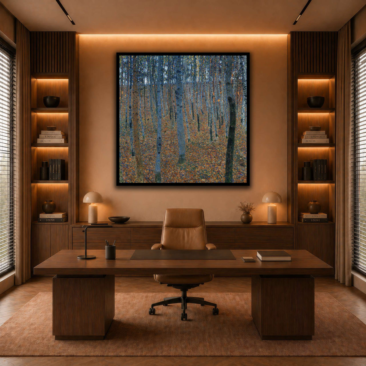 Gustav_Klimt_-_Beech_Grove_I_ warm-office