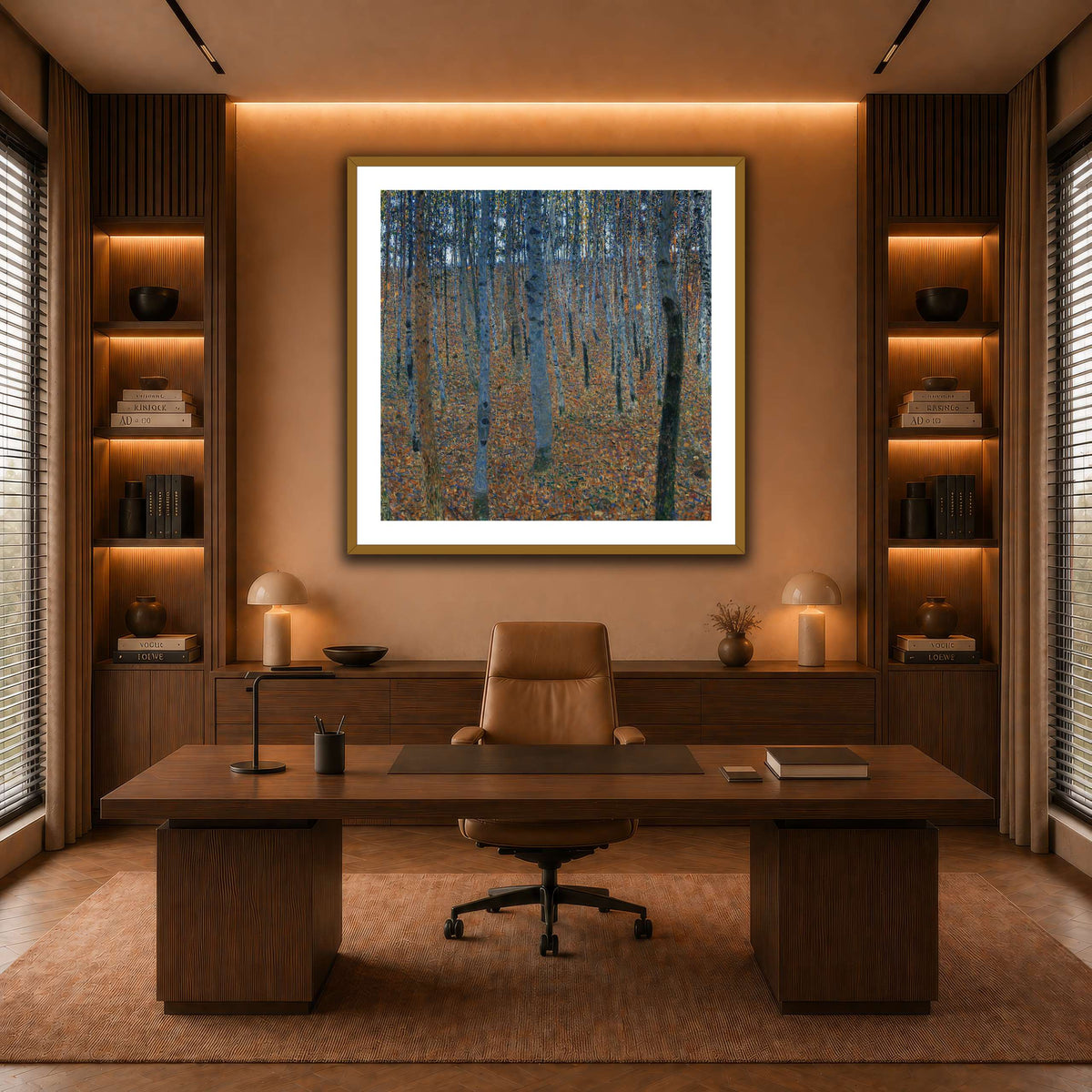Gustav_Klimt_-_Beech_Grove_I_ warm-office