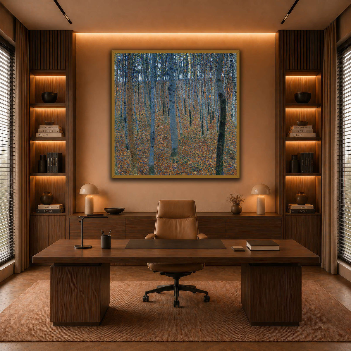 Gustav_Klimt_-_Beech_Grove_I_ warm-office