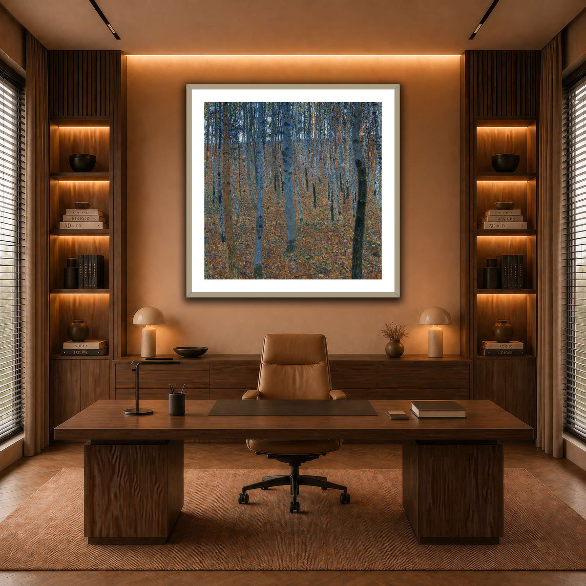 Gustav_Klimt_-_Beech_Grove_I_ warm-office