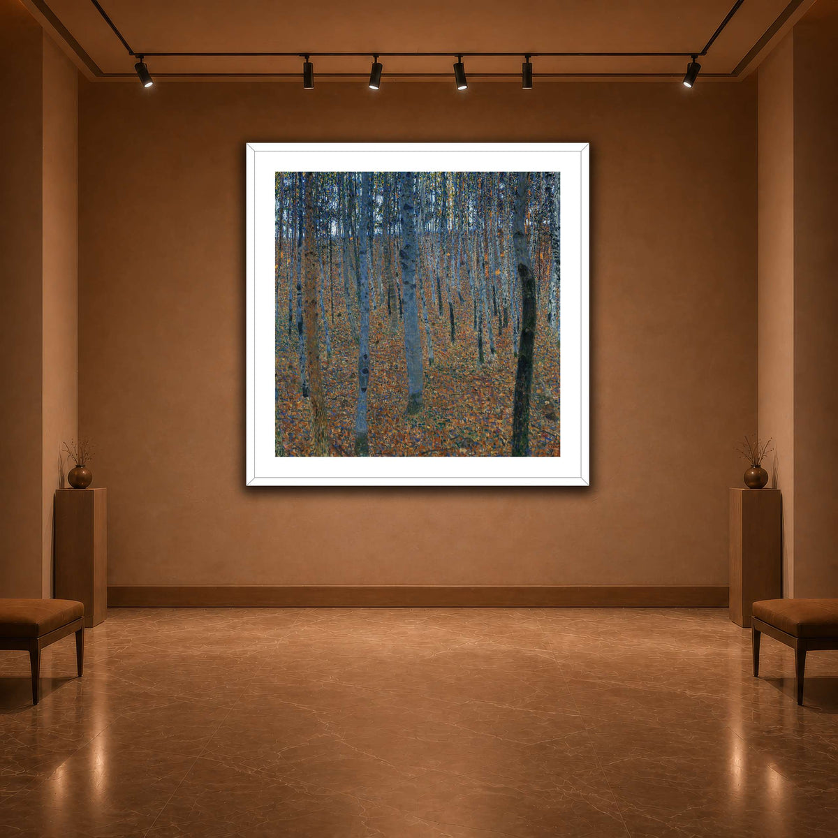 Gustav_Klimt_-_Beech_Grove_I_ warm-agallery